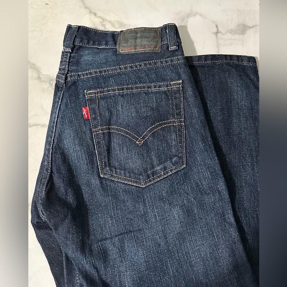 Levi's 505 Straight Jeans 28x28 16Reg